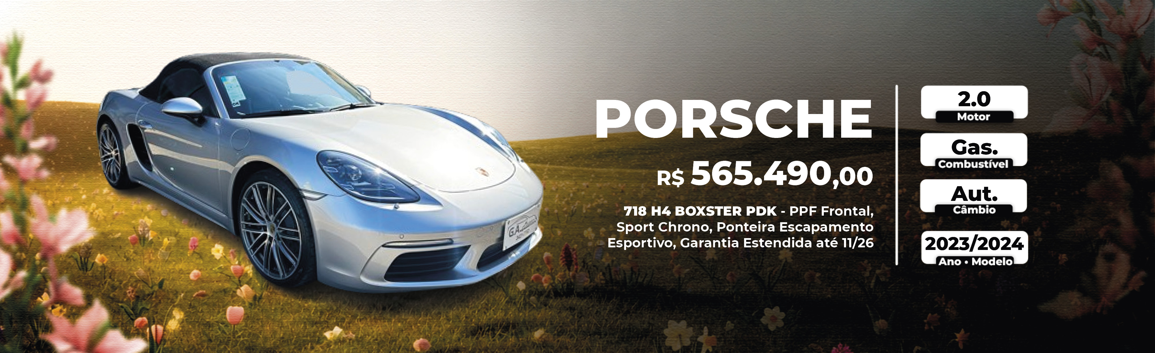 Porsche Prata 2024 - SVS-0E66