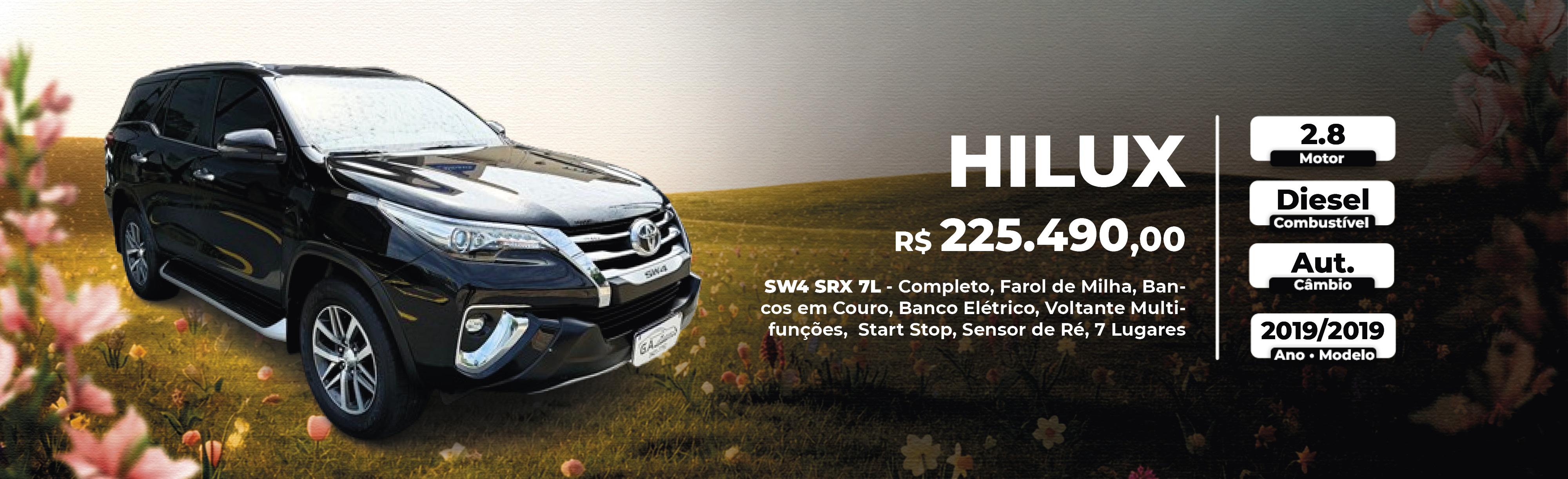 HIlux SW4 Preto 19 - QCJ-1J80