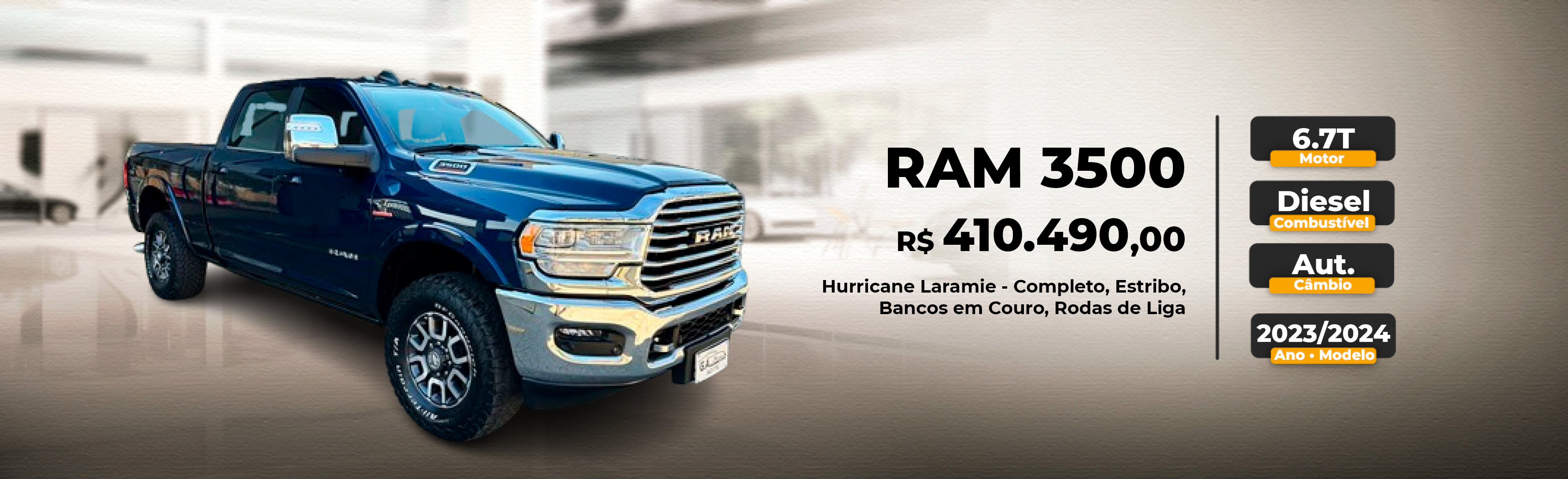 Ram 3500 Azul 2024 - SSH-5D18